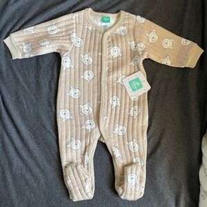 Disney Baby Winnie The Pooh One Piece Coverall Size 6-9 Months Infant NWT
